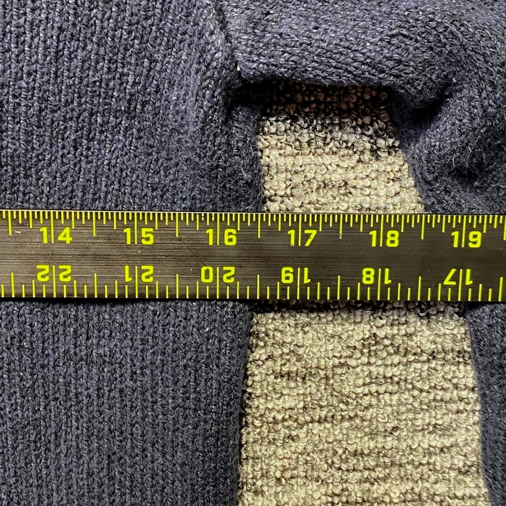 Polo Ralph Lauren Polo Bear Sweater Womens Small Navy Blue Cotton Linen Knit RL - Picture 5 of 12